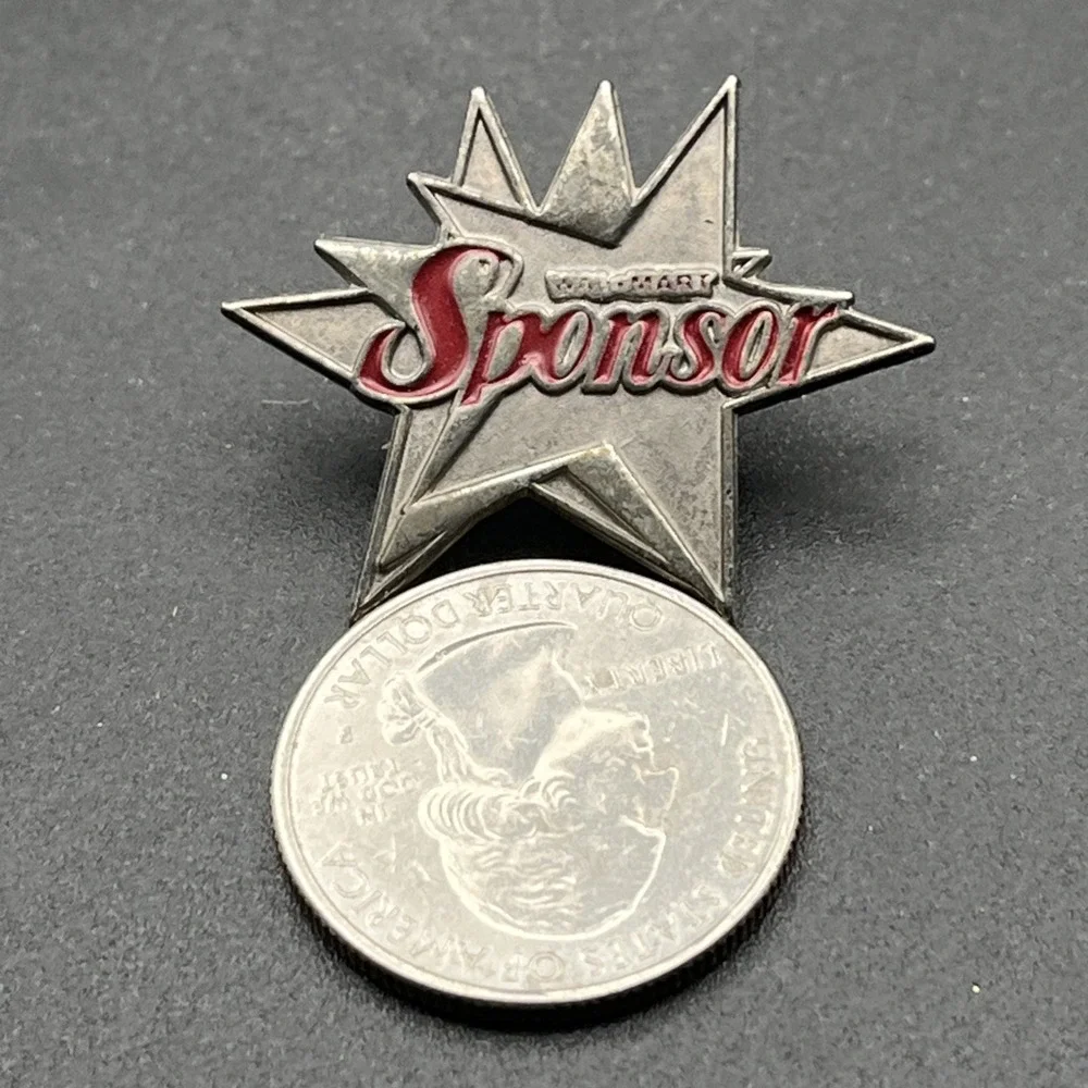 Walmart Sponsor‎ Star Lapel Hat Pin